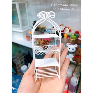 Kệ sắt 4tầng - Mô hình tỉ lệ 1:12
