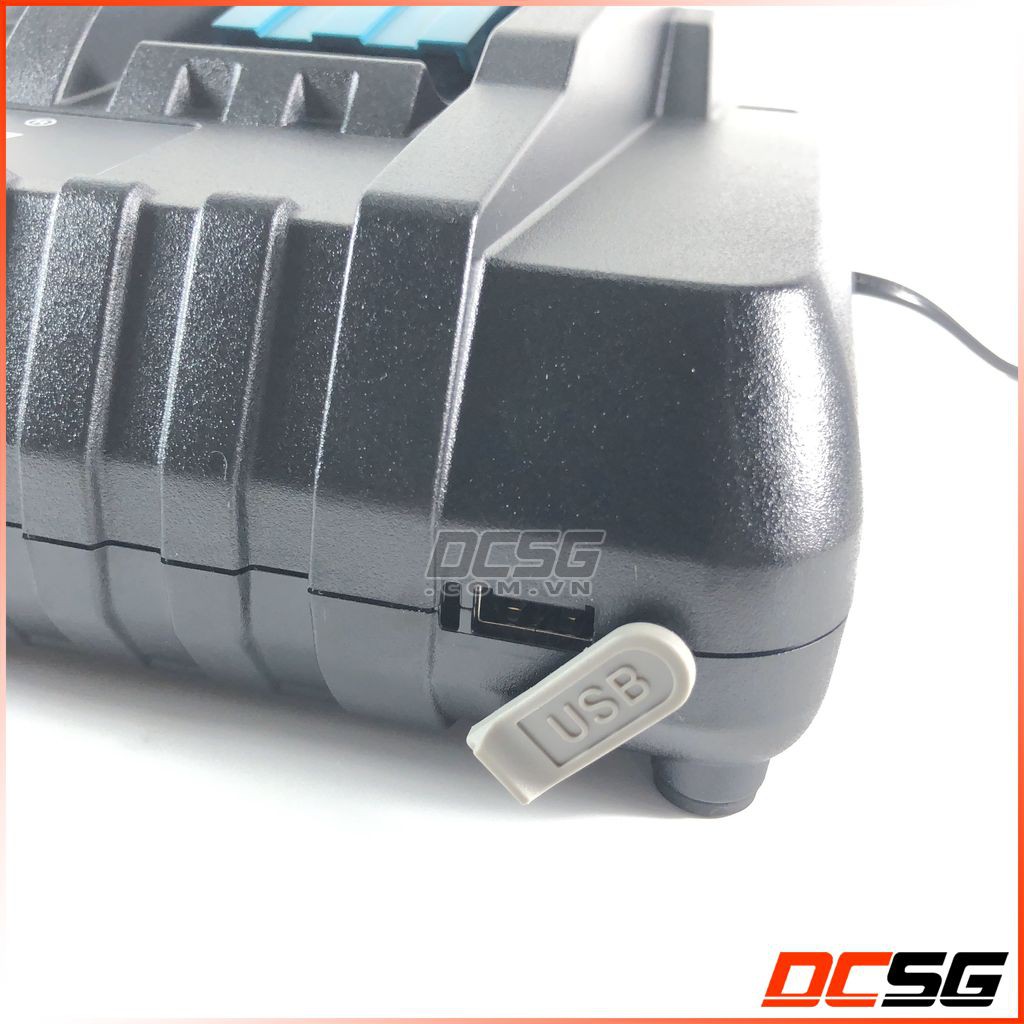 Sạc nhanh 2 cổng 14.4-18V Makita DC18RD