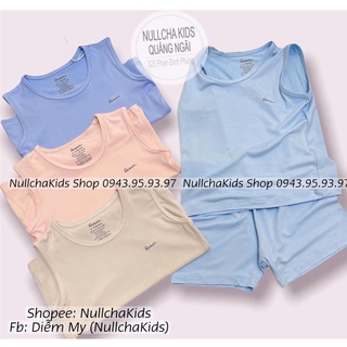 Bộ ba lỗ sát nách thương hiệu avaler sợi tre cho bé từ 6m đến 4y
