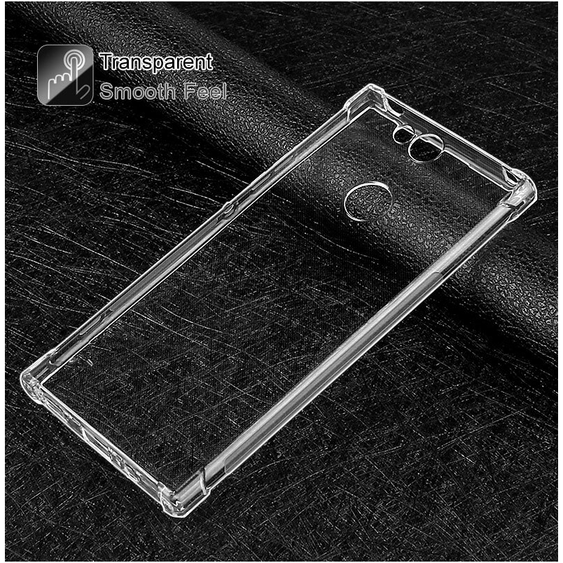 Ốp Điện Thoại TPU Trong Suốt Chống Sốc Cho Sony Xperia XA1 XA2 Ultra XA Plus X XZ XZ1 XZ2 Compact XZ3 XZ2 Premium L1 L2 L3