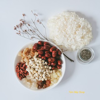 Nguyên Liệu Chè Dưỡng Nhan Quý Phi 9 Vị - KH Tự Chọn Nguyên Liệu (mỗi loại 10 gram)