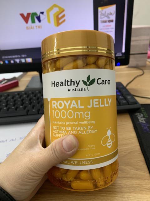 Sữa ong chúa Healthy Care Royal Jelly 1000 365 viên