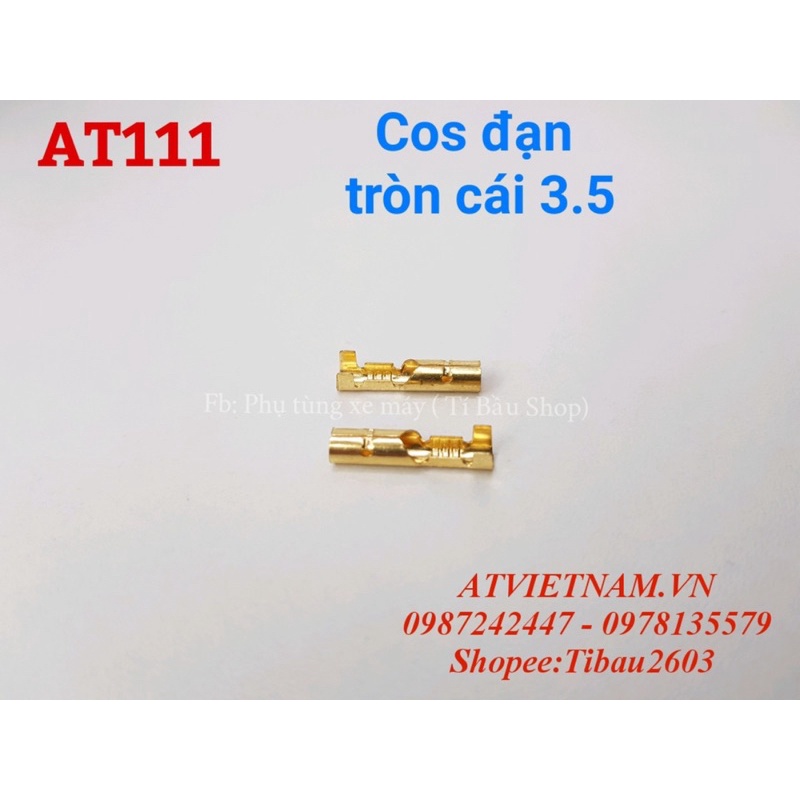 Cos đạn Tròn đầu Cái 3.5 thường dùng trong xe Honda- AT111