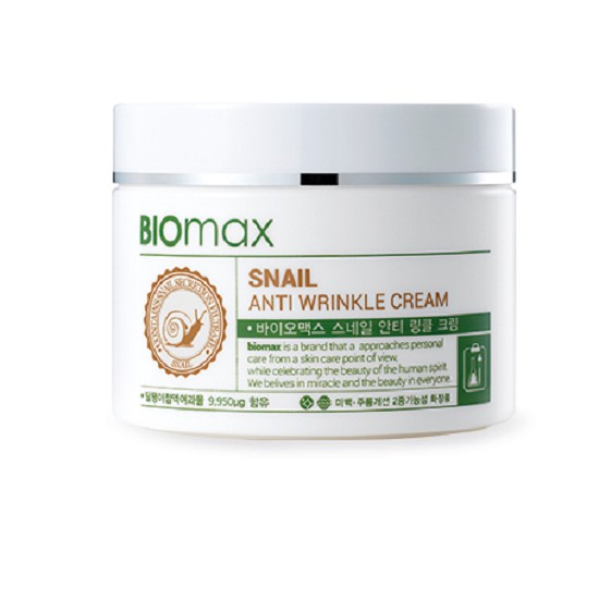 Kem dưỡng da thảo dược ốc sên cải thiện nếp nhăn và làm trắng Welcos biomax Snail wrinkle care cream 50g