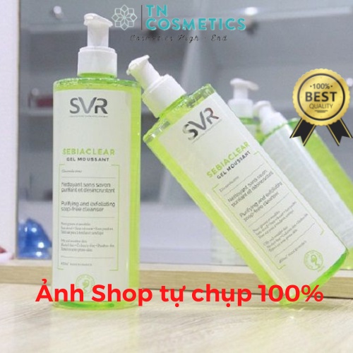 Sữa Rửa Mặt SVR SebiaClear Gel Moussant, Sữa Rửa Mặt Cho Da Dầu, Nhạy Cảm, SRM SVR 55ml, 200ml, 400ml SRM491 | BigBuy360 - bigbuy360.vn