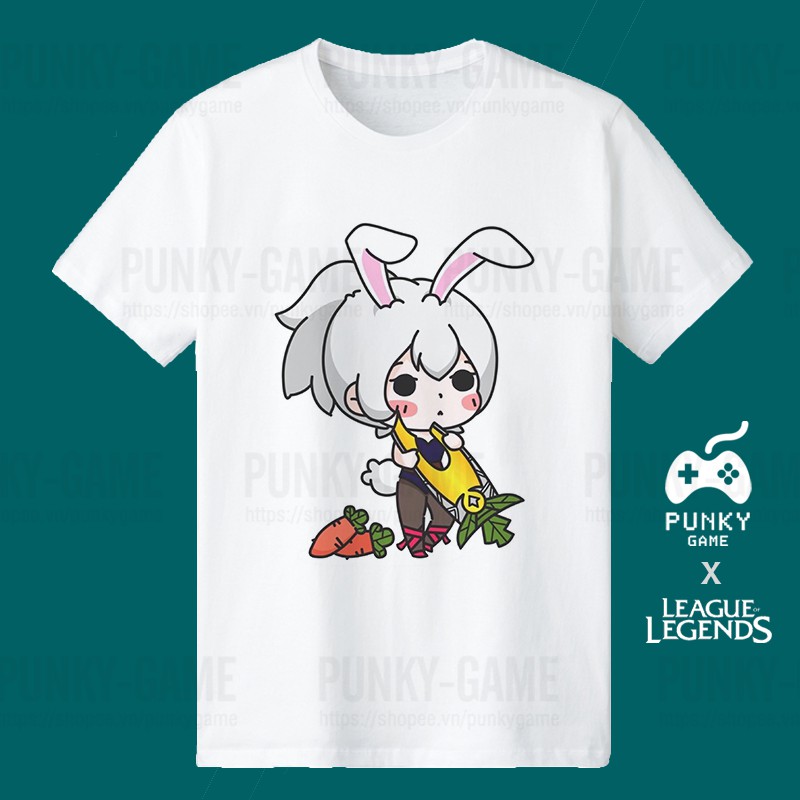 Áo Liên Minh Huyền Thoại (LOL) RIVEN Chibi ngắn tay