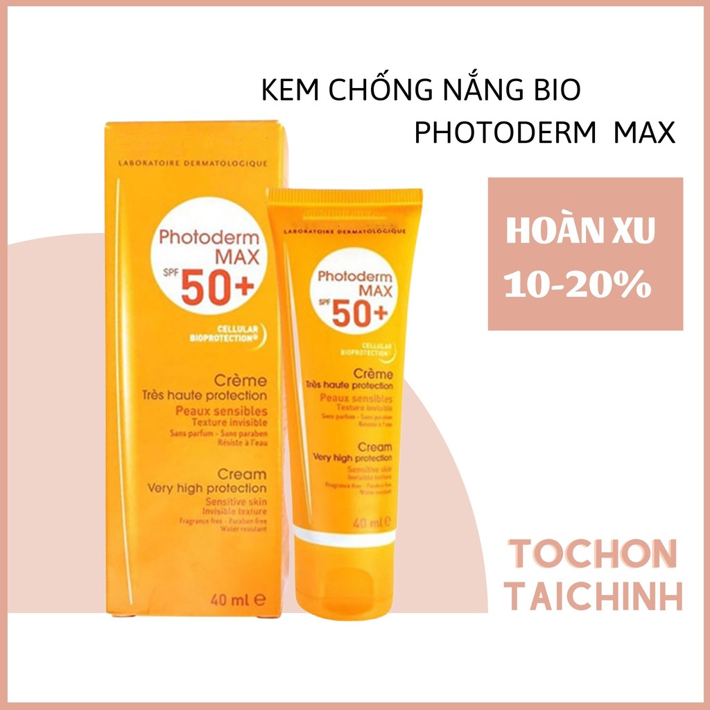 Kem chống nắng Bio Photoderm MAX Aquafluide SPF 50+ 40ml | BigBuy360 - bigbuy360.vn
