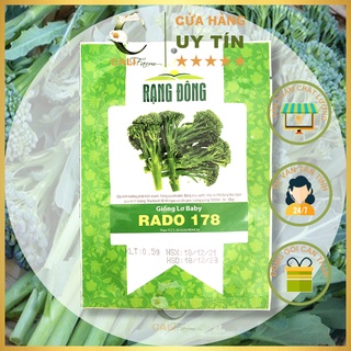 Hạt giống Súp lơ xanh Baby Rado 178 (0.5gr)