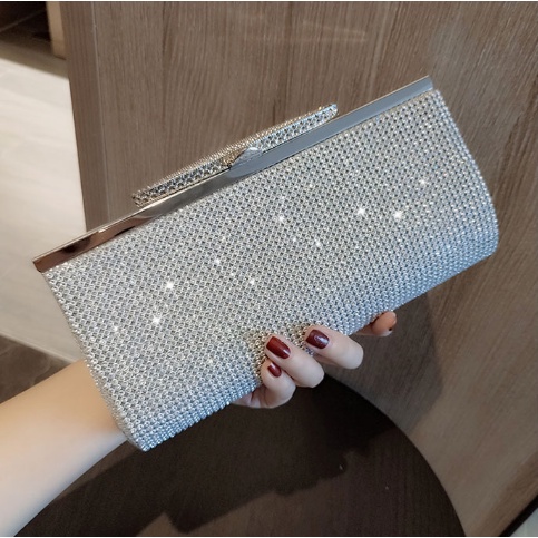 Cluch Dự Tiệc ĐínH Đá Dài 633