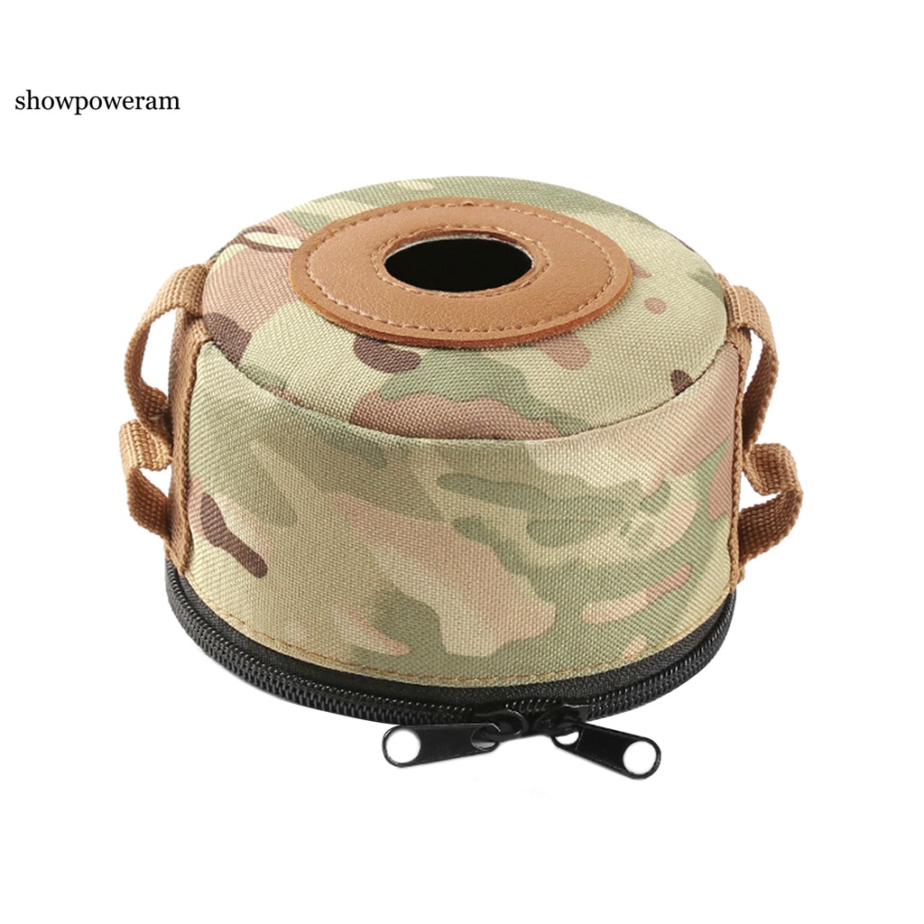 Vỏ Bọc Bình Gas Mini Siêu Nhẹ In Họa Tiết Rằn Ri Tiện Dụng Mang Theo Du Lịch Dã Ngoại