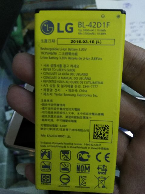 PIN LG G5 loại xịn bảo hành 6 tháng