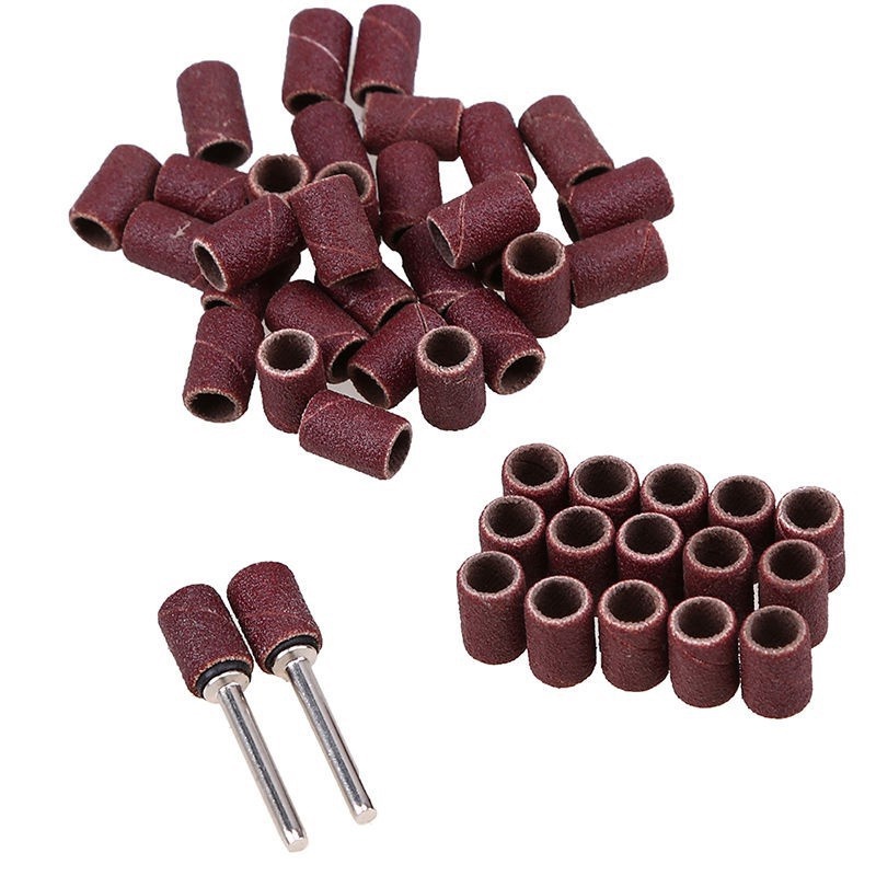 Đầu mài nhám Nail - Combo 15 đầu mài nhám - Set 50 Cái