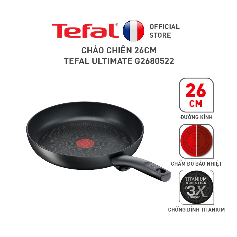 Chảo chiên Tefal Ultimate 26cm