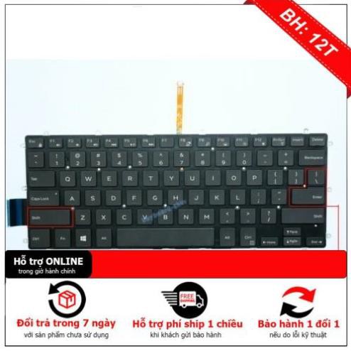 Bàn phím Laptop DELL inspiron 5368 5378