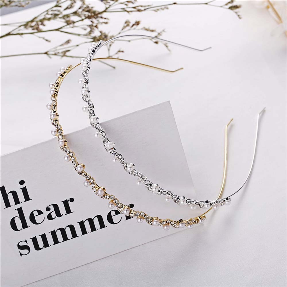 Cài Tóc Đính Ngọc Trai Nhân Tạo Thời Trang Sang Trọng