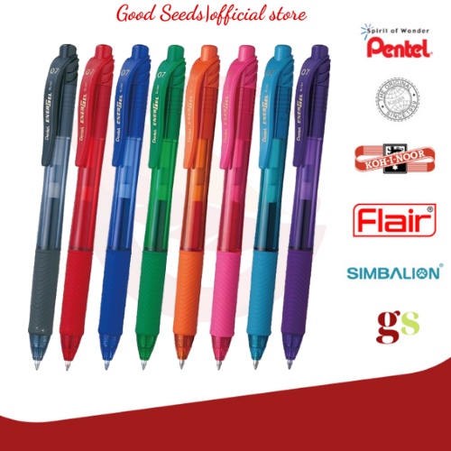 Bút Energel Bấm Pentel BL107 (0.7mm)
