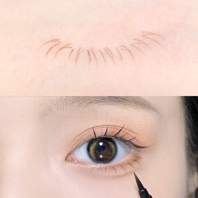 Mau Khô lắm! Bút Kẻ Mắt Dạng Lỏng Màu Nâu Dành Cho Người Mới Bắt Đầu