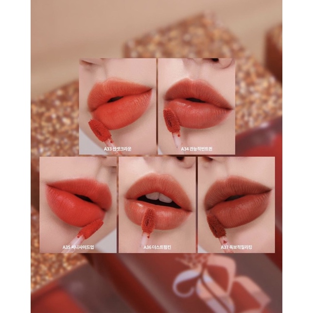 [Mã 2712FMCGSALE giảm 8% đơn 500K] [Ver 7+8]Son Kem Black Rouge Velvet Tint màu A33-A44 | BigBuy360 - bigbuy360.vn