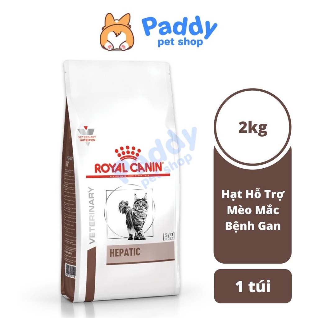 [2kg] Hạt Royal Canin Hepatic Hỗ Trợ Chức Năng Gan Cho Mèo