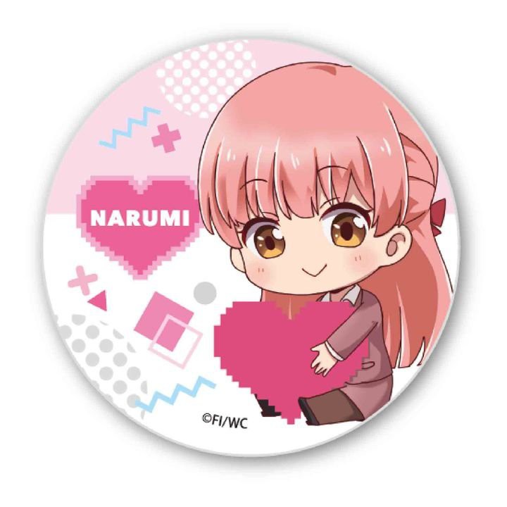 ( 1c ) Huy hiệu cài áo in hình Wotaku ni koi wa muzukashii Thật Khó Để Yêu Một Otaku pin cài áo anime chibi xinh xắn m01