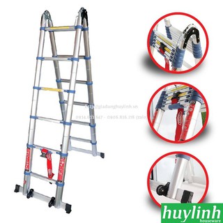 THANG NHÔM RÚT ĐÔI CHỮ A OSHIMA TA-38