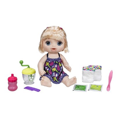 Búp bê Baby Alive - Bé Jennie Ăn Dặm E0586