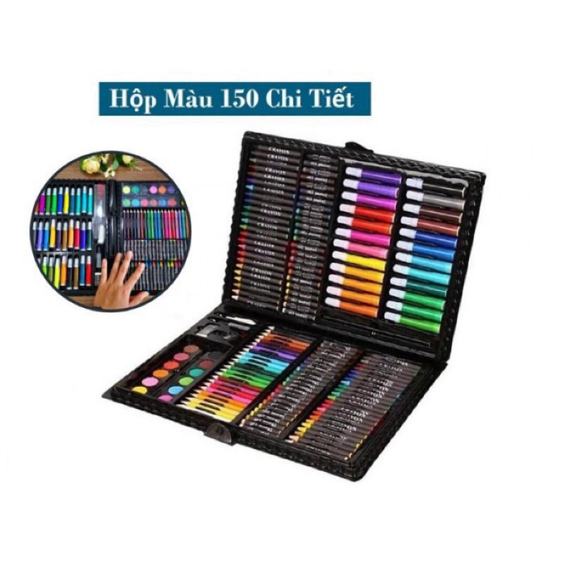 [Hàng Loại 1_FreeShip] Bộ màu 150 chi tiết an toàn tiện dụng cho bé tha hồ vui chơi phát triển trí não thỏa sức sáng tạo