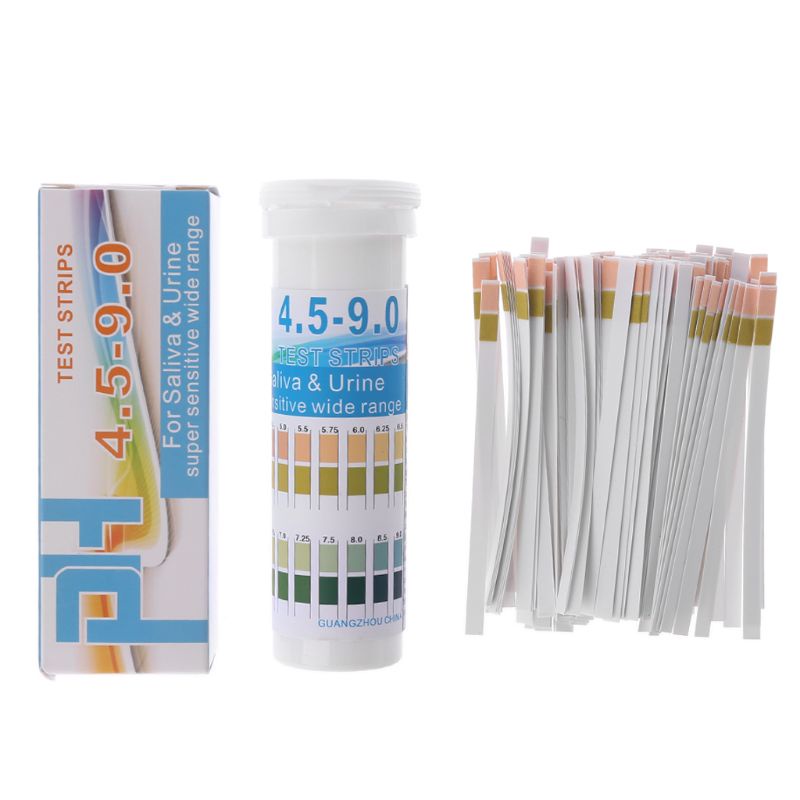 Que Thử Độ Nhạy Cao pH 4.5 - pH 9.0 Dành Cho Nước Tiểu Và Nước Bọt