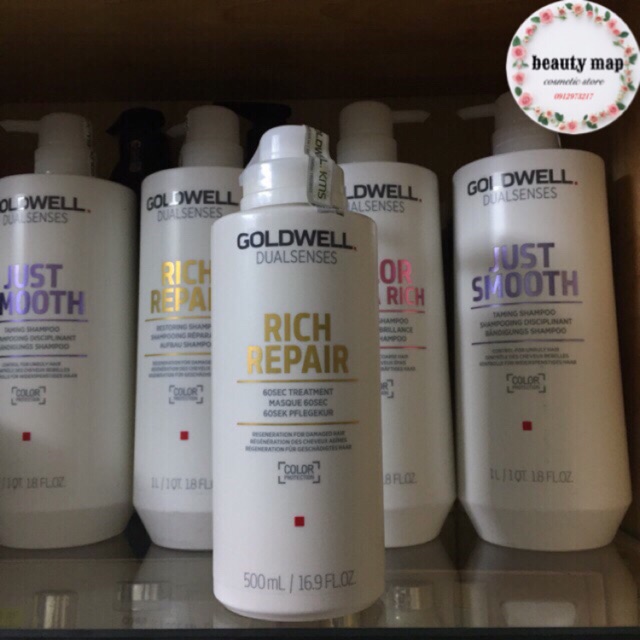 Dầu hấp tóc siêu chữa trị Goldwell Rich Repair 500ml