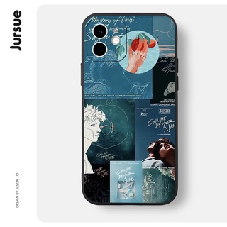 JURSUE Ốp lưng dễ thương đẹp độc lạ Nghệ thuật trừu tượng poster phim điện ảnh collage ngộ nghĩnh nam chống sốc chống bẩn mềm cho iPhone 17 Air 16 15 14 13 12 11 PRO MAX SE 2020 X XR XS ip 8 7 Plus XY