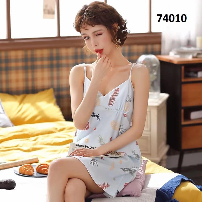 N74003 -  đầm mặc nhà nữ hè hàng nhập