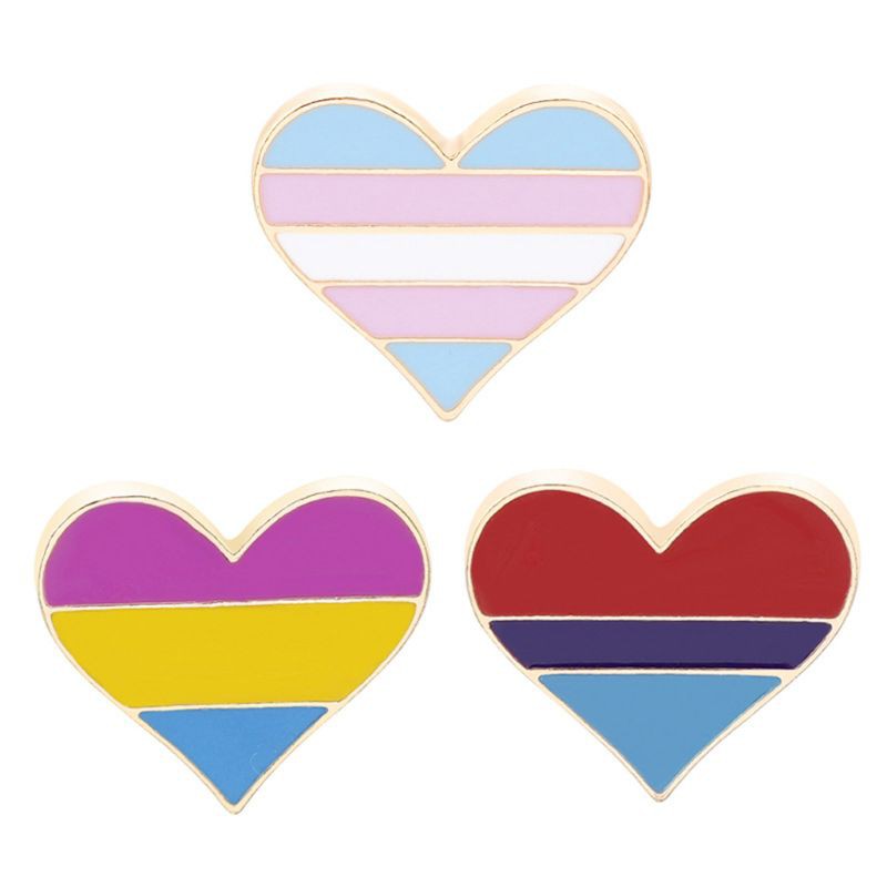 Huy Hiệu Cài Áo Hình Cầu Vồng Lgbt Thời Trang