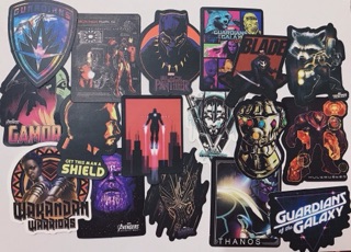 [MARVELSTORE] Combo 10 miếng dán sticker