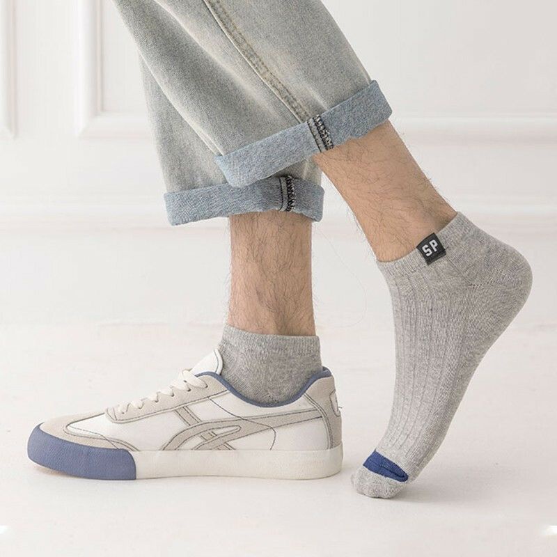 Tất Nam Cổ Ngắn FreeShip Set 5 Đôi Tất Vớ Nam Chất Đẹp