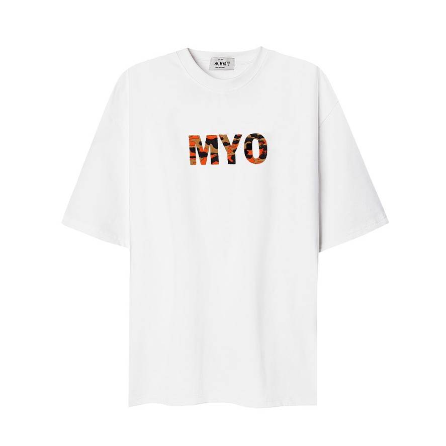 Áo Nam Form Rộng MYO Vải Cotton Thêu Camo