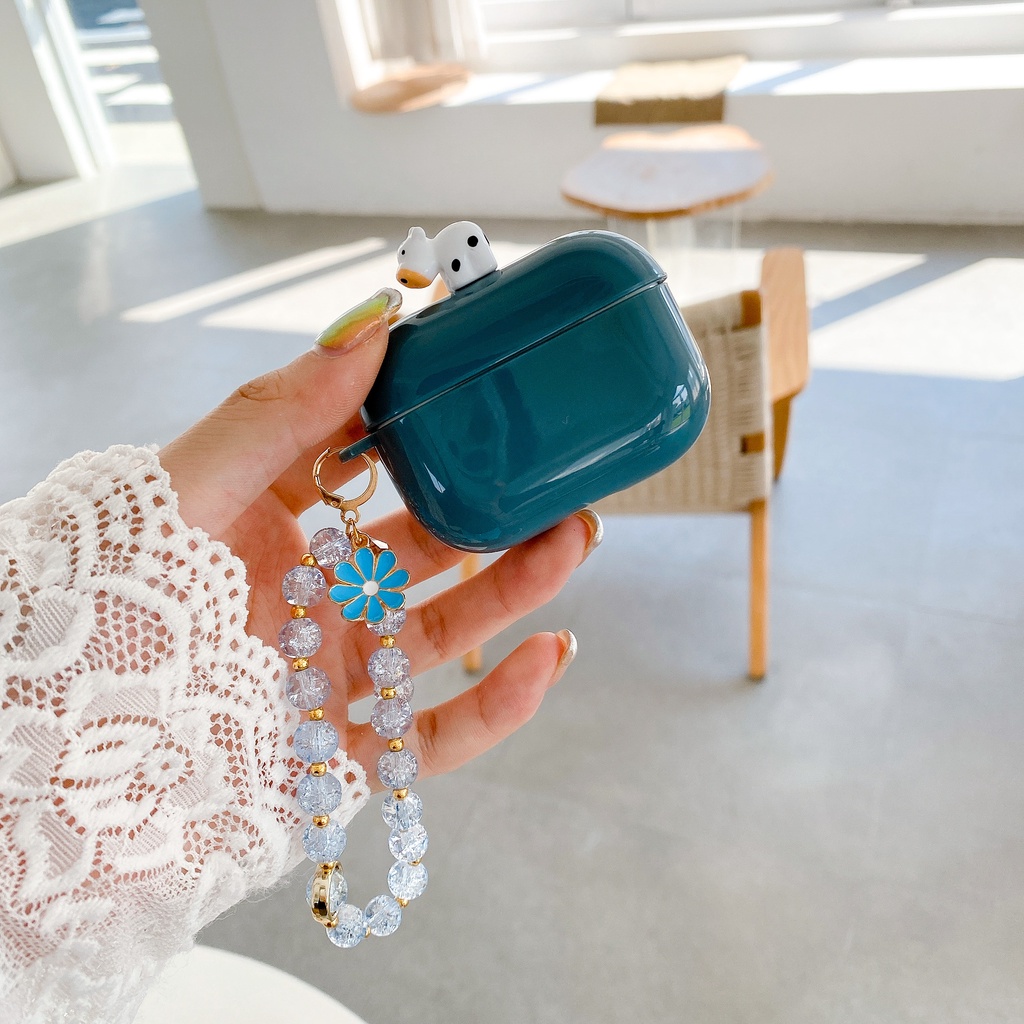 Vỏ Bảo Vệ Hộp Sạc Tai Nghe airpods pro airpods 1/2 Kết Nối Bluetooth Không Dây Mềm Mại Dễ Thương DIY