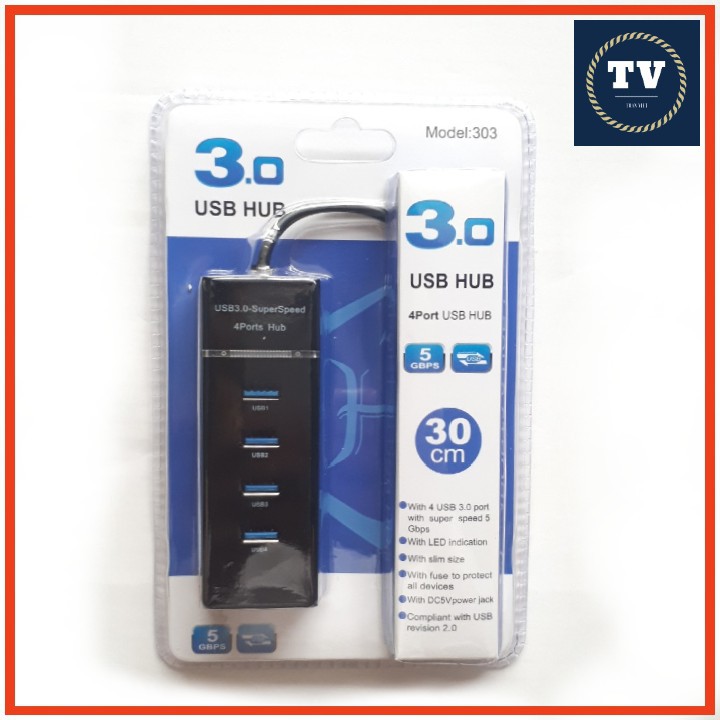 Bộ chia USB 4 cổng 3.0 