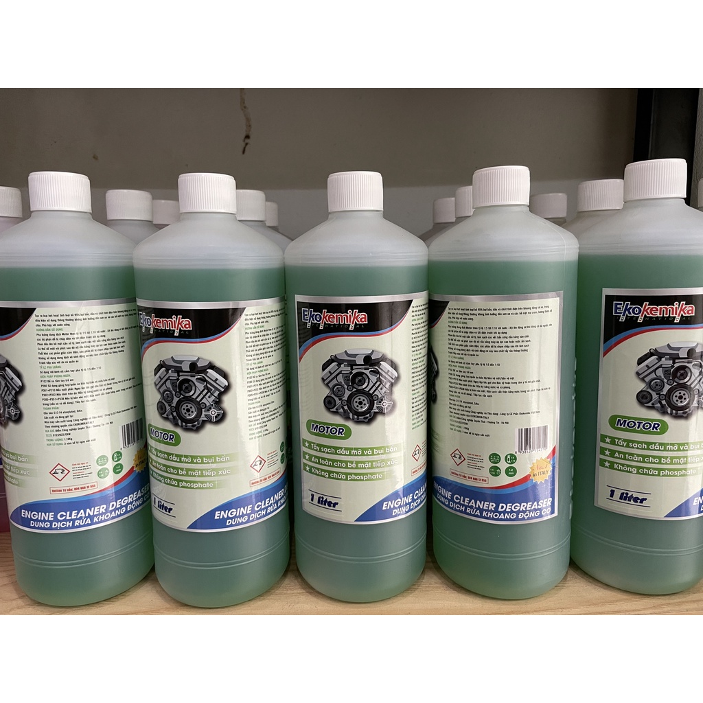 DUNG DỊCH RỬA KHOANG ĐỘNG CƠ - KHOANG MÁY EKOKEMIKA MOTOR 1L