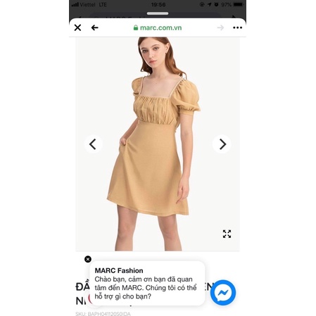 Đầm Marc fashion size L form nhỏ like new