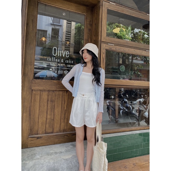 Áo len khoác 1 cúc