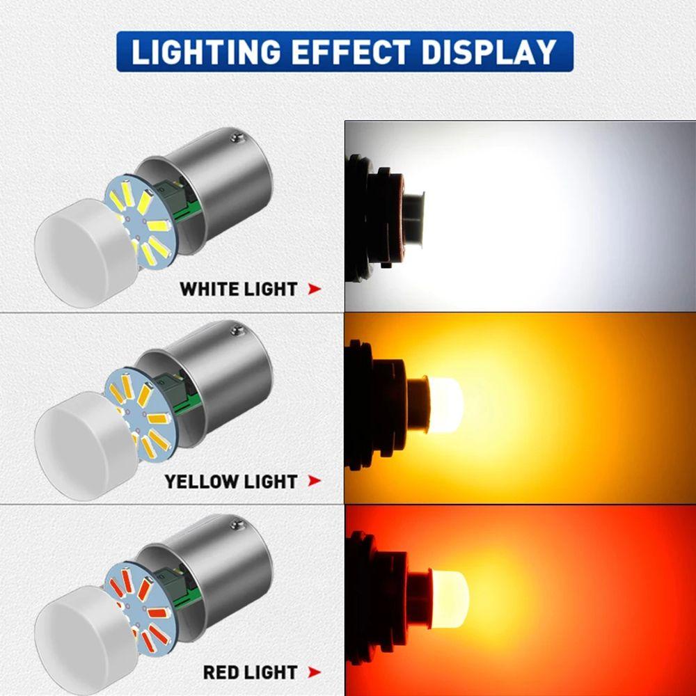 Bộ 2 Đèn Led Xi Nhan P21 / 5W Chất Lượng Cao Cho Xe Hơi