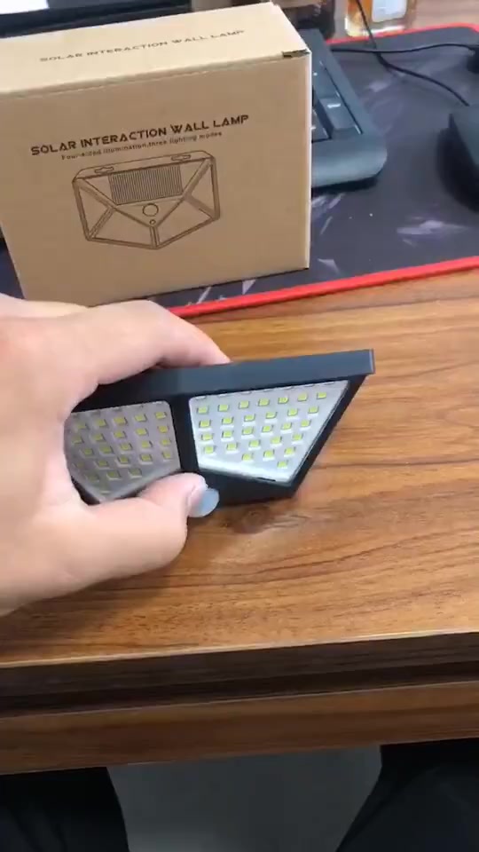 Đèn LED 100 Bóng Gắn Tường Cảm Biến Năng Lượng Mặt Trời Chống Thấm Nước Cho Sân Vườn | BigBuy360 - bigbuy360.vn