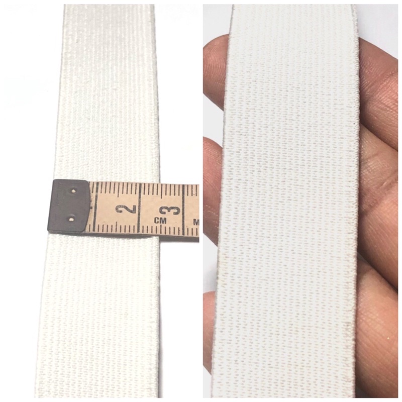 5 mét - Dây Thun 2.5cm dày mịn co giản tốt dùng trong thời trang DIY