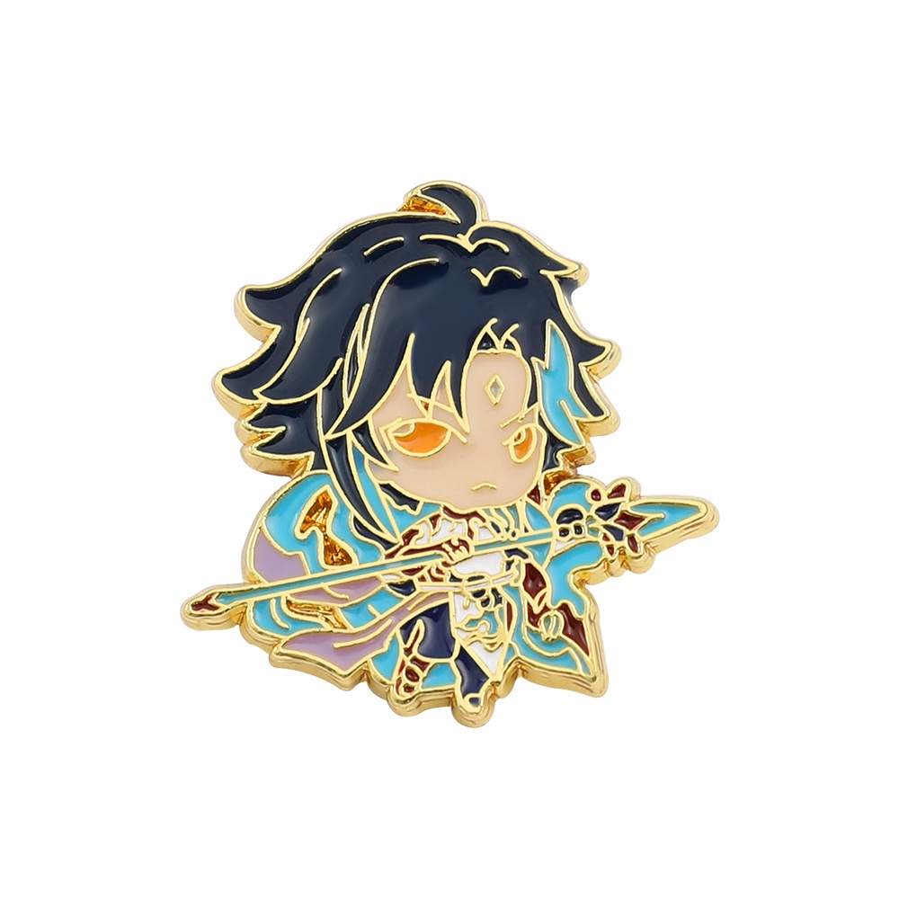 Ghim Cài Áo Hình Cầu Thủ Hoạt Hình Dễ Thương