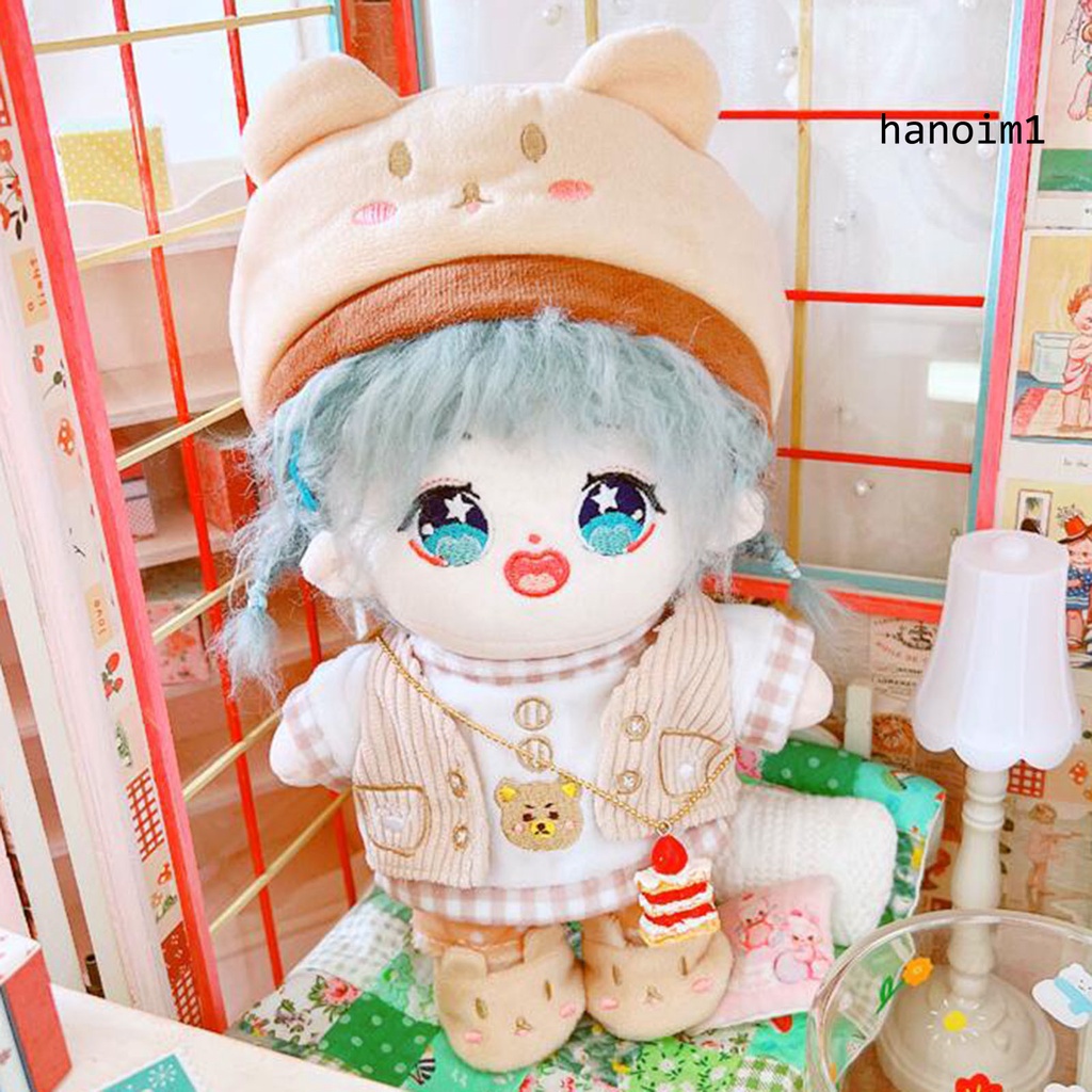 Hvw_túi Xách Gấu Bông Quần Búp Bê Bằng Vải Dễ Phối Đồ Cho Trẻ Em