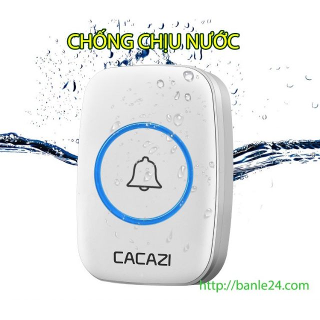 Chuông cửa không dây Cacazi A10 dùng Pin