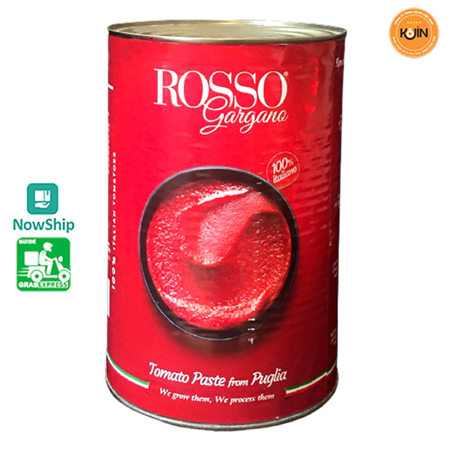 Cà Chua Đậm Đặc - Tomato Paste Hiệu Rosso Gargano 4500gr - Ý