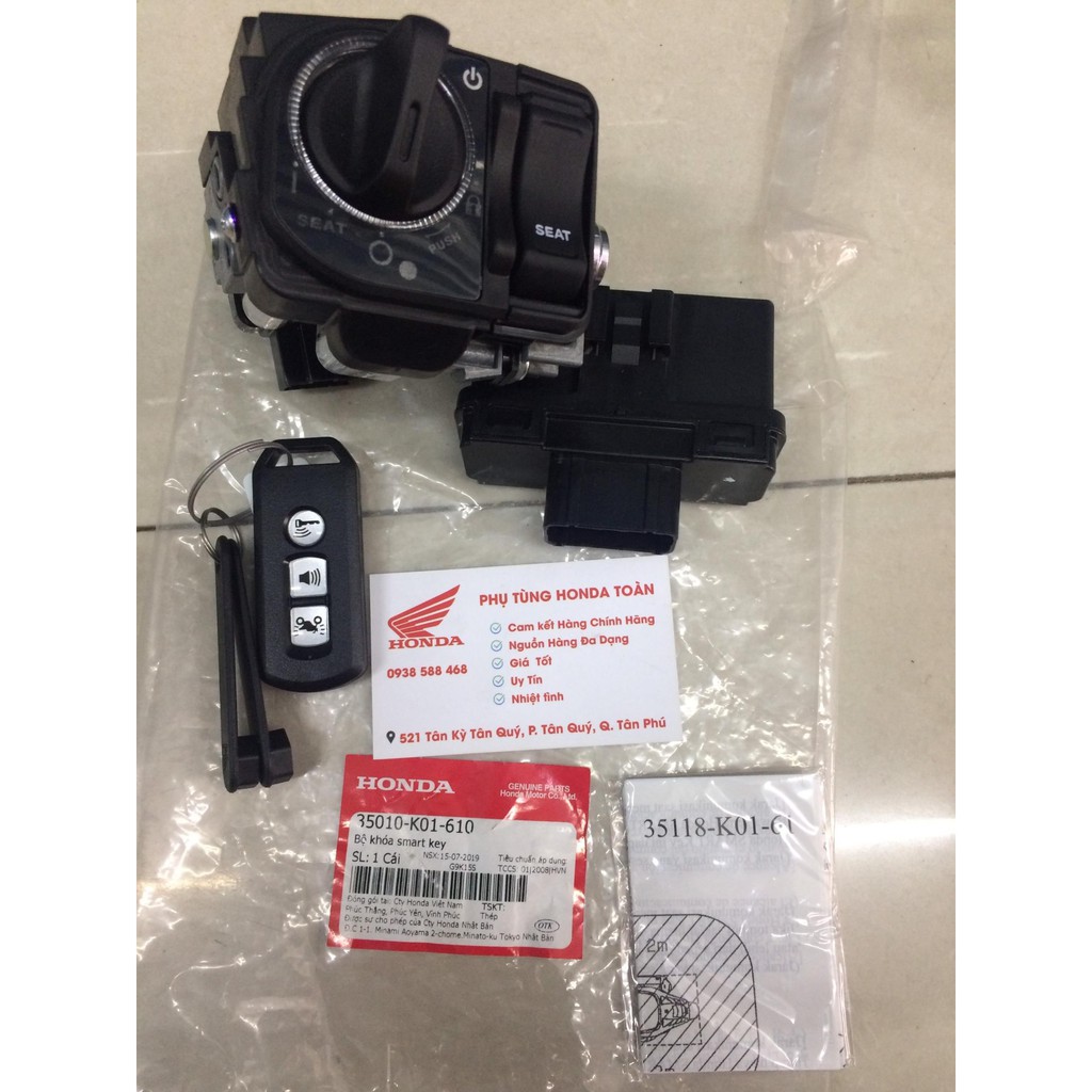 Ổ KHÓA SMARTKEY ZIN CHÍNH HÃNG HONDA