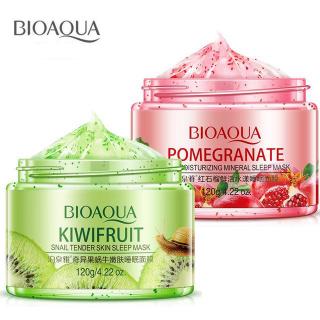 [Hàng mới về] Mặt nạ đắp mặt dạng kem BIOAQUA tinh chất trái cây giúp dưỡng ẩm cho giấc ngủ sâu