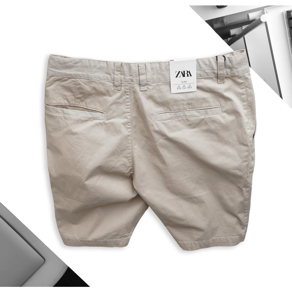 Quần short kaki nam ZR,chất liệu vải kaki co dãn,thoáng mát,form Slimfit,hàng VNXK
